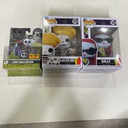 Disney The Nightmare Before Christmas Funko Pop Set 