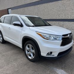 2016 Toyota Highlander Limited Platinum 