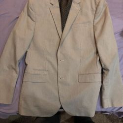 Express: trousers, jacket, and vest.