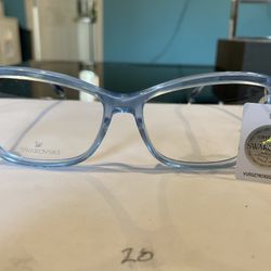 Swarovski Blue Crystal Frame