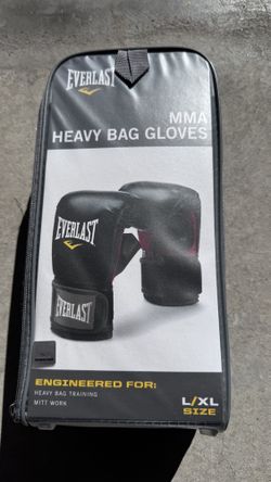 Everlast MMA Heavy Bag Gloves - L/XL (Like New)