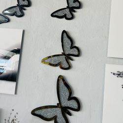 Set De Mariposas De Espejo 