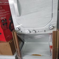 GE Stackable Washer And Dryer (Electric)