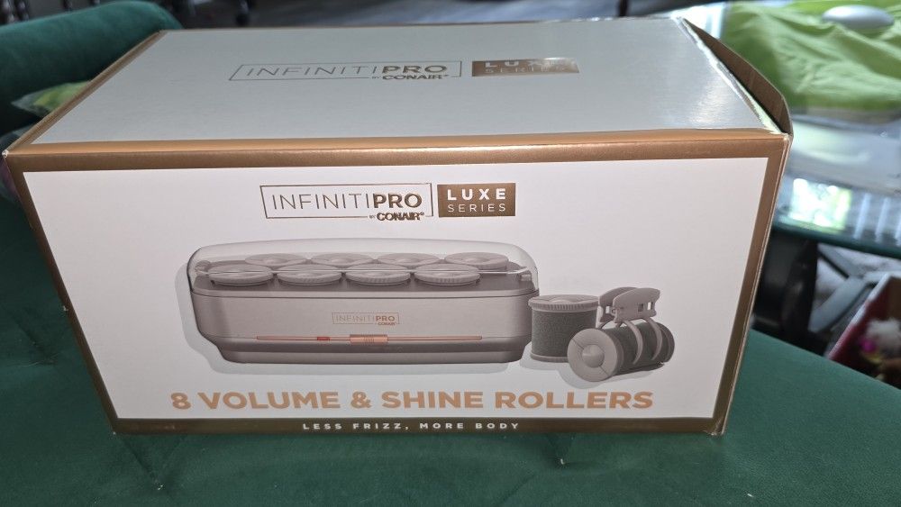 NEW InfinitiPRO by Conair Luxe Series Rollers – Open Box