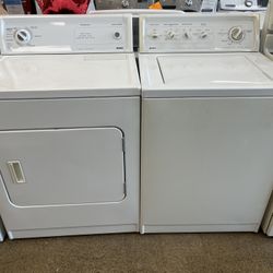 Washer And Electric Dryer Kenmore Top Loader 