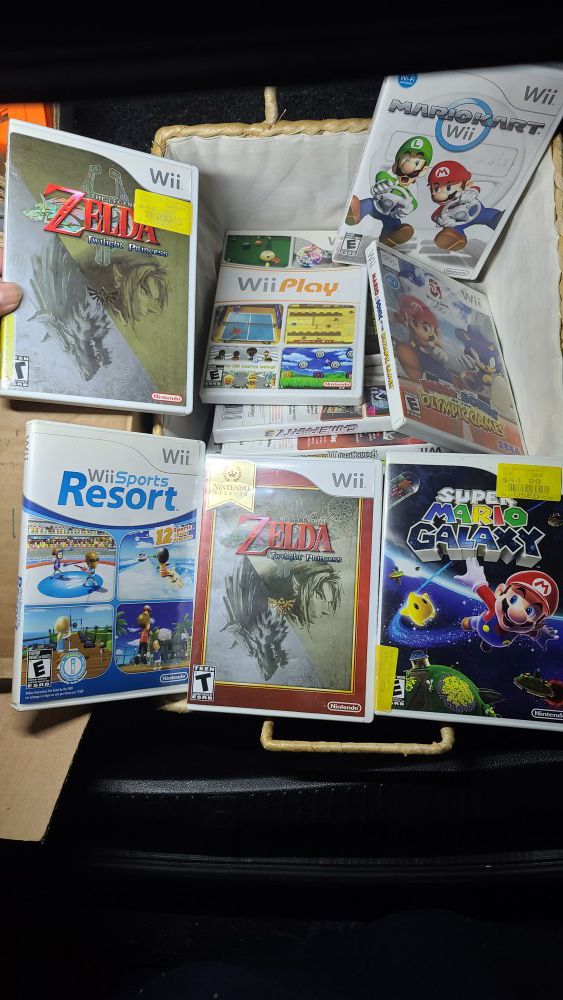 Wii bundle Mariokart / zelda /
