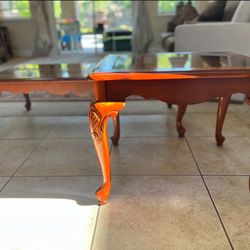 Dining Table  And Coffee Table And 3 Side Tables