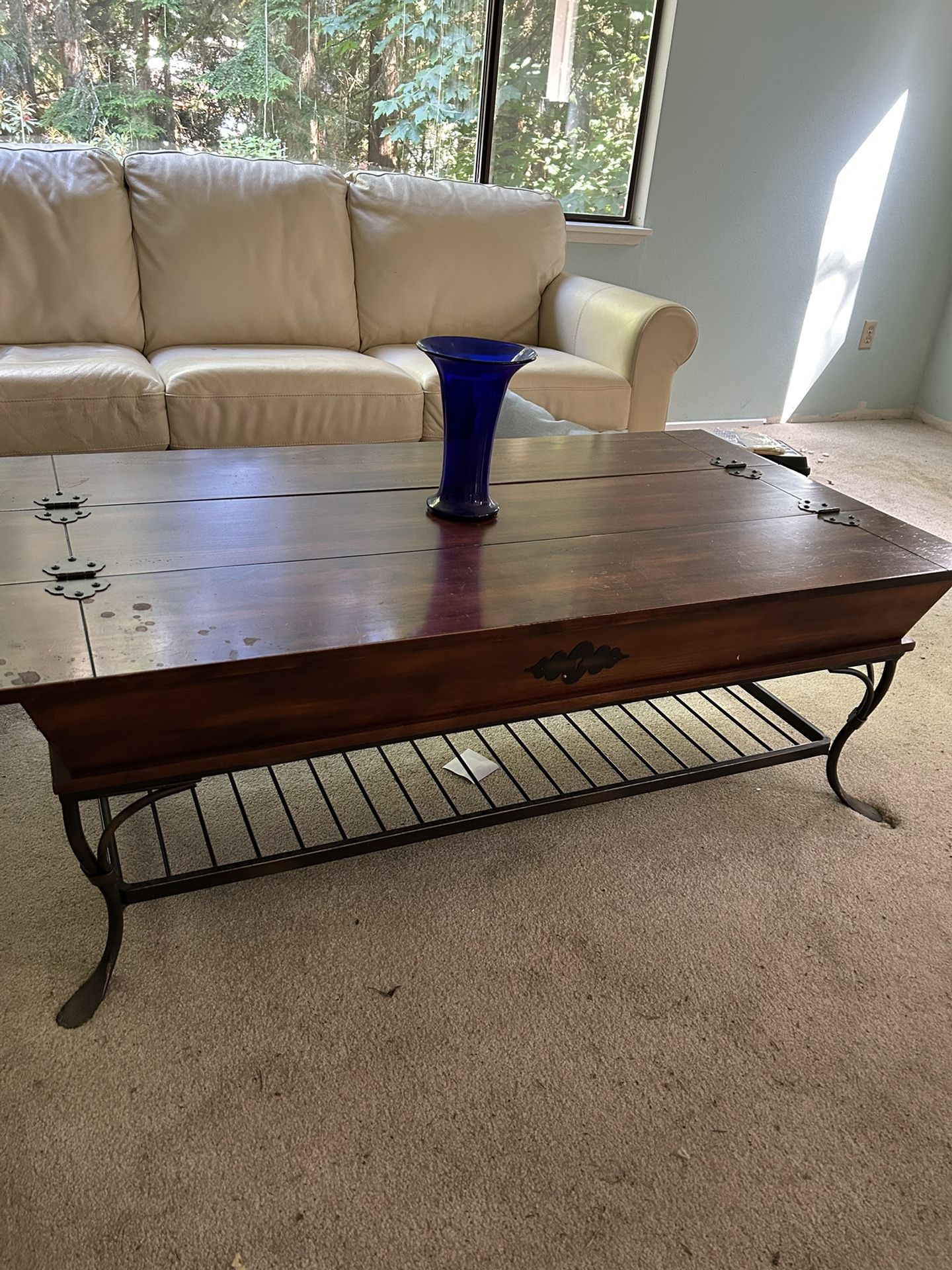 Coffee And Entry Table With Storage