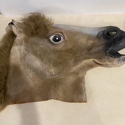 Rubber Horse Mask