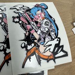 Custom Stickers  UV Printed