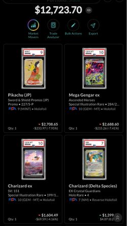 Pokemon Cards / Slabs for Sale