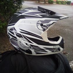 Open Faced Moto Helmet