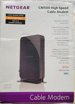 Netgear CM500 High Speed Modem