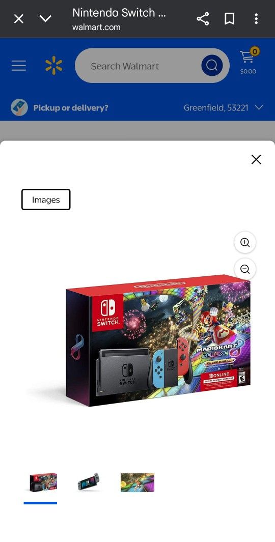 Mario Kart Nintendo Switch