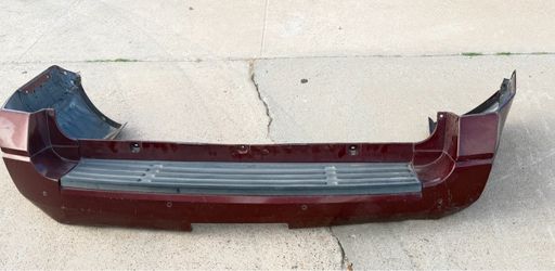 2008 to 2017 rear bumper cover with absorber and back up sensor and harness