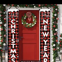 Brand New Polyester Door Banner 