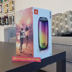 Jbl Pulse 5 Bluetooth Speaker Brand New - $1 DOWN TODAY, NO CREDIT NEEDED