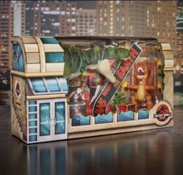 Mattel Jurassic World Hammond Collection T Rex Convention Crasher SDCC 2025