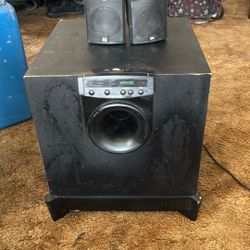 Jbl Cinema 3000 Subwoofer And Surround Sound 