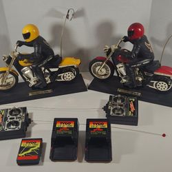 TYCO Harley-Davidson 6.0V Jet Turbo R/C Motorcycles