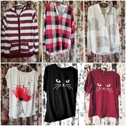 Blouses and sweeter