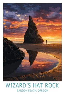 Oregon Coast Print Set of 3 - 13 x 19 Satin Photo Paper