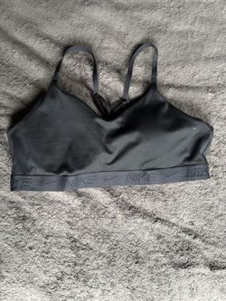 Nike Black Sports Bra Size XL