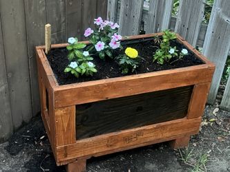 Wooden Garden Bed Crate Planter Box