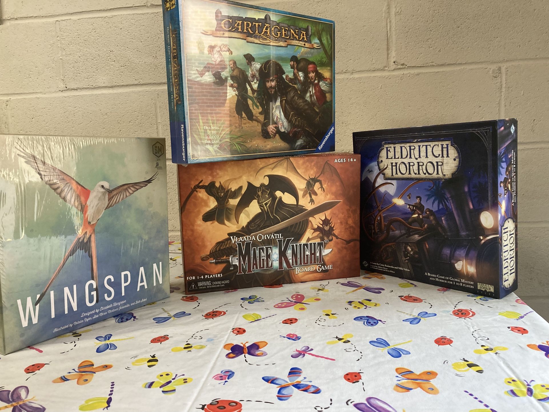 Board Game Bundle – Mage Knight, Eldritch Horror, Cartagena