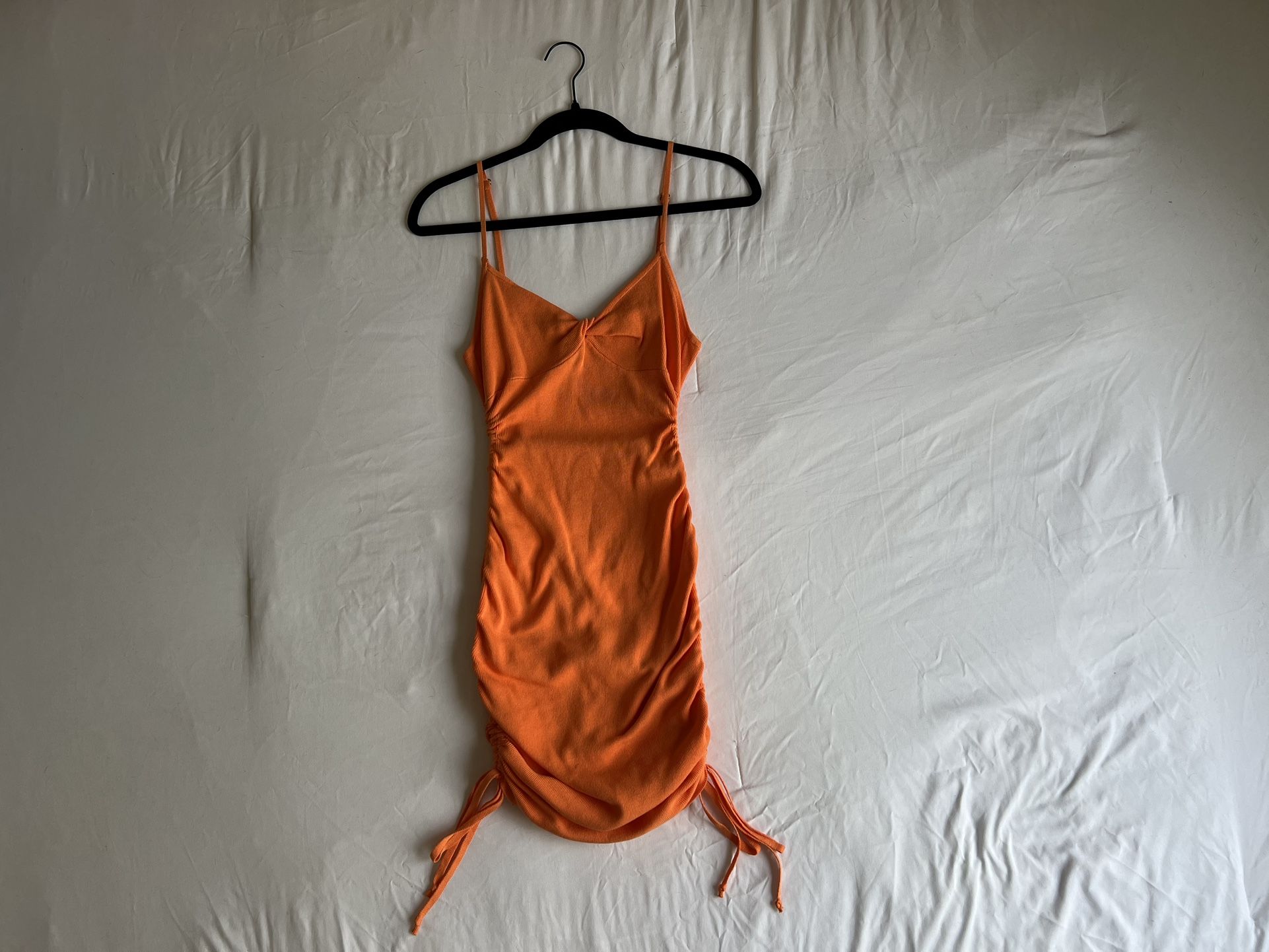 Orange Mini Dress