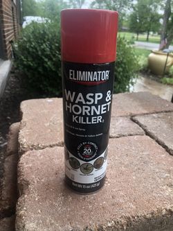 Hornet and wasp spray