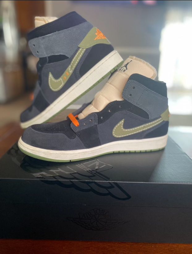 Air Jordan 1 Mid SE Craft Anthracite Light olive,All Products : American Fashion Style Bags On Sale