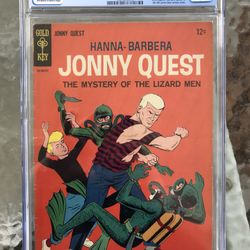 Jonny Quest #1 (1964) CGC 4.0 — O/w To White Pages; Adapts TV Pilot Episode 