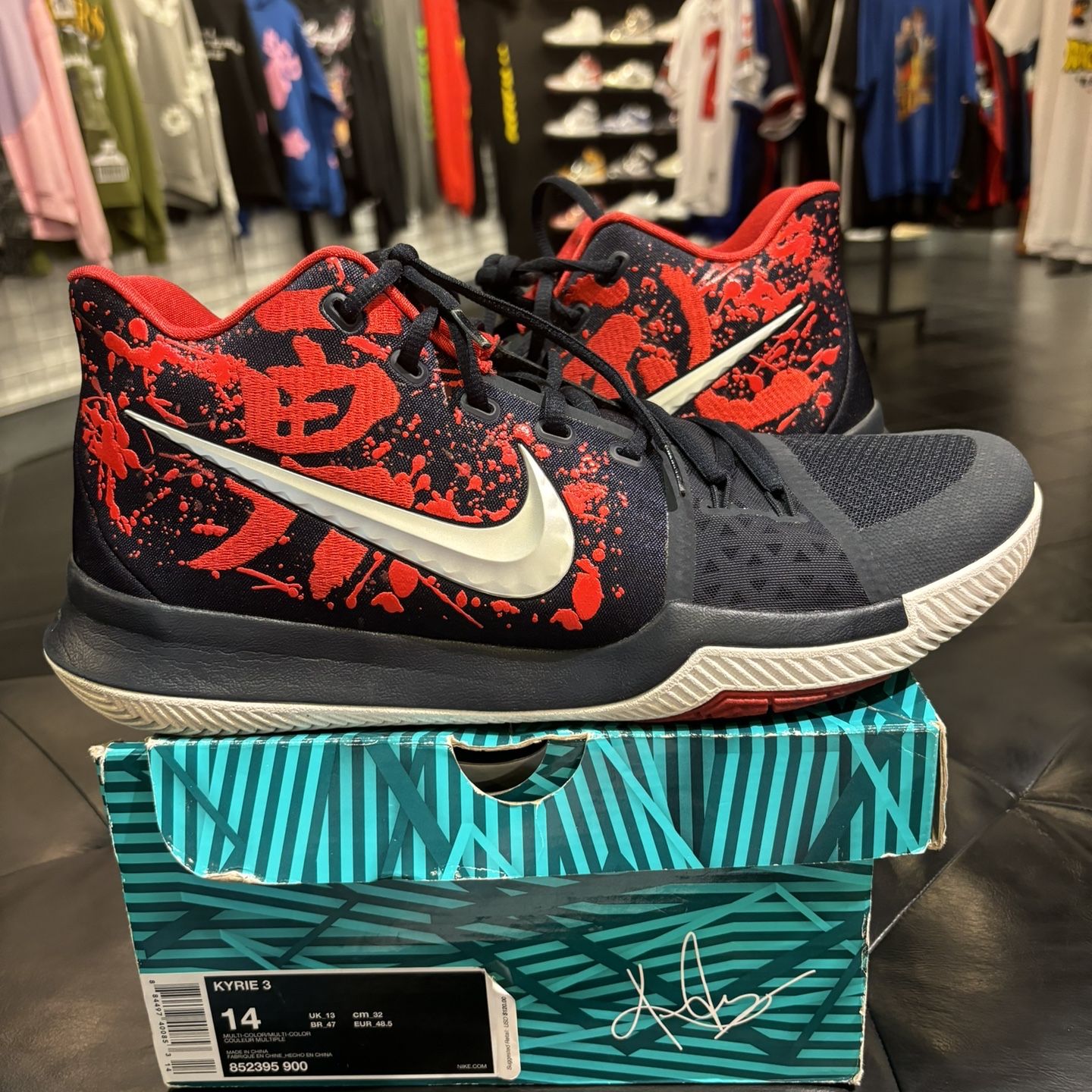Nike Kyrie 3 Samurai Size 14 for Sale in Cleveland, OH - OfferUp