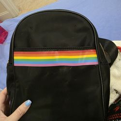 Be happy rainbow cross shoulder bag