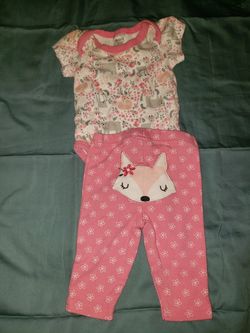 Girls onesie/ pant outfit