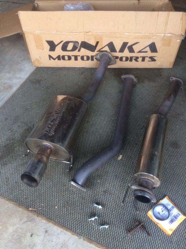 Rsx type s catback exhaust yonaka