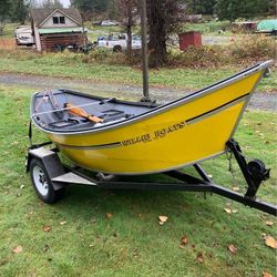 Willie Drift Boat And Trailer 