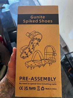 Gunite Spiked Shoes
