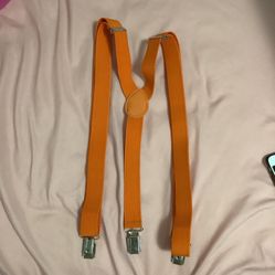 Orange Suspenders