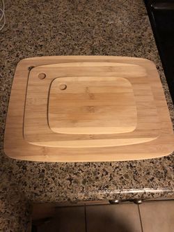 Wooden 3 Piece Cutting Board