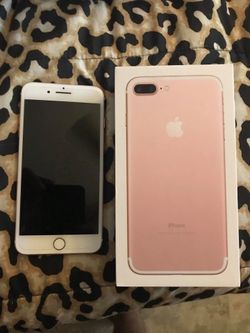 I phone 7 plus rose gold t mobile.