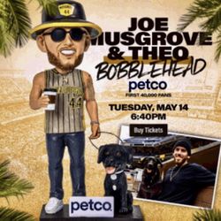 Joe And Theo Bobblehead, Available 5/14