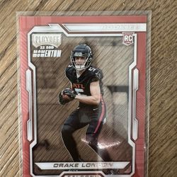 2022 Chronicles Playoff Momentum #PMR-6 Drake London RC Atlanta Falcons