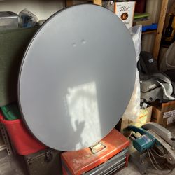 Grey Padded Vinyl Table 