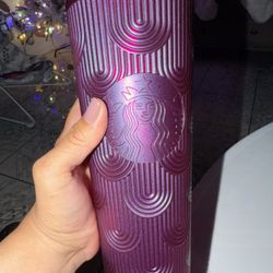 Purple Starbucks Cup 