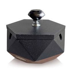 Cool Ashtray - Black Ashtray Outdoor Ash tray with lid 