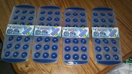 Pop & Serve Ice Cube Trays 2 pks* New*
