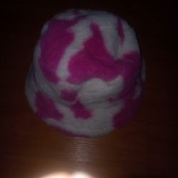 Multi Color Women's Plush Hat.