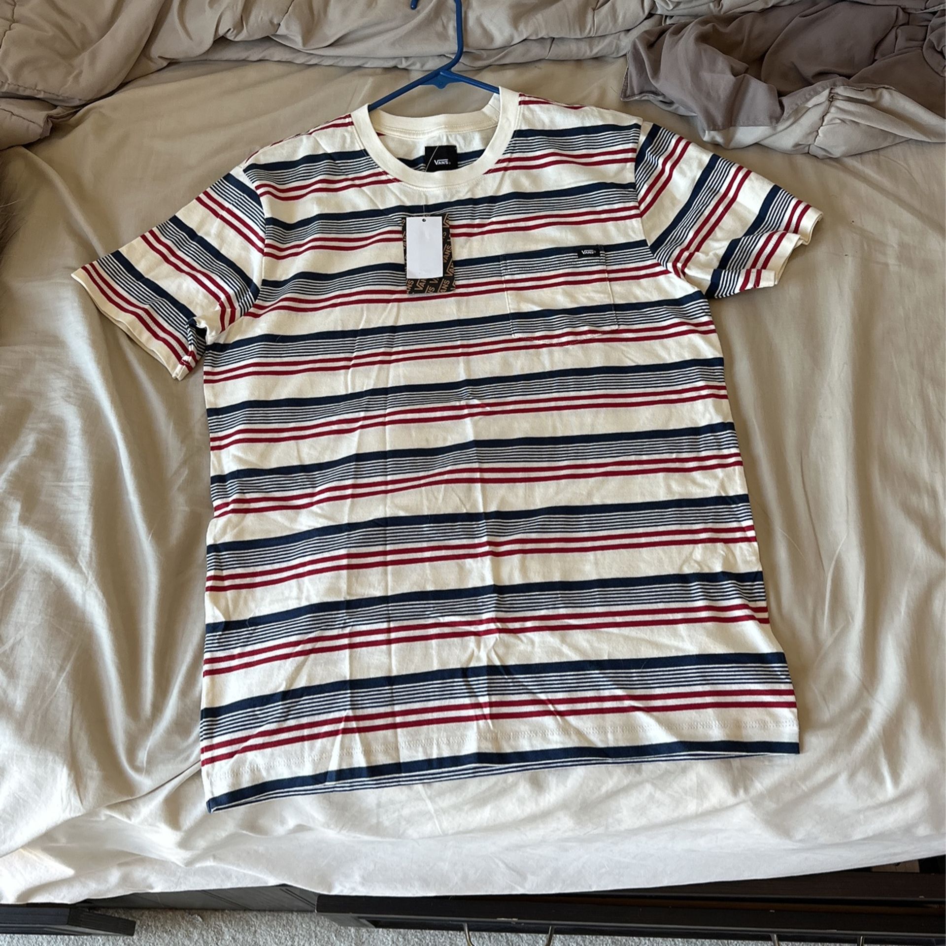 Vans Striped T-Shirt Brand New And Unworn